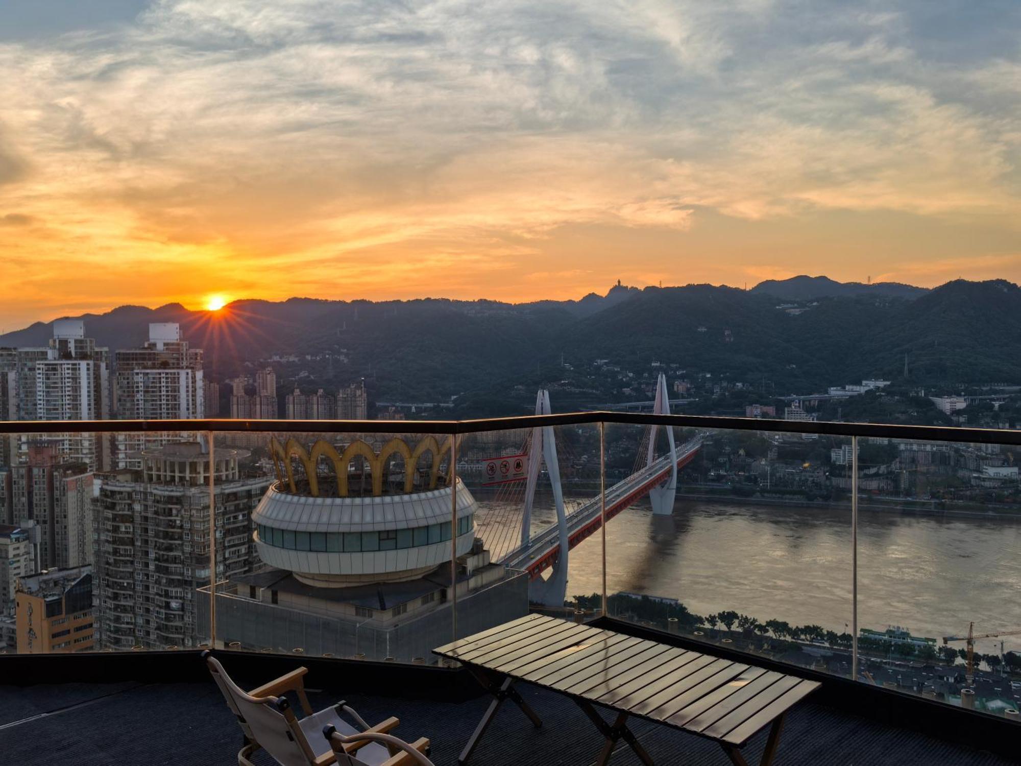 Yunqi River View Terrace Hotel Chongqing Exterior foto
